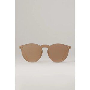 V-47. Illesteva Brown Leonard Mask Sunglasses